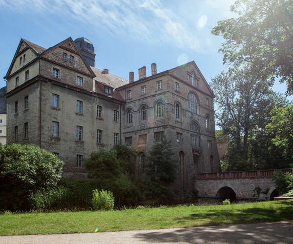 Anblick auf das Schloss Köthen (Foto: Köthen Kultur und Marketing GmbH, Christian Ratzel)